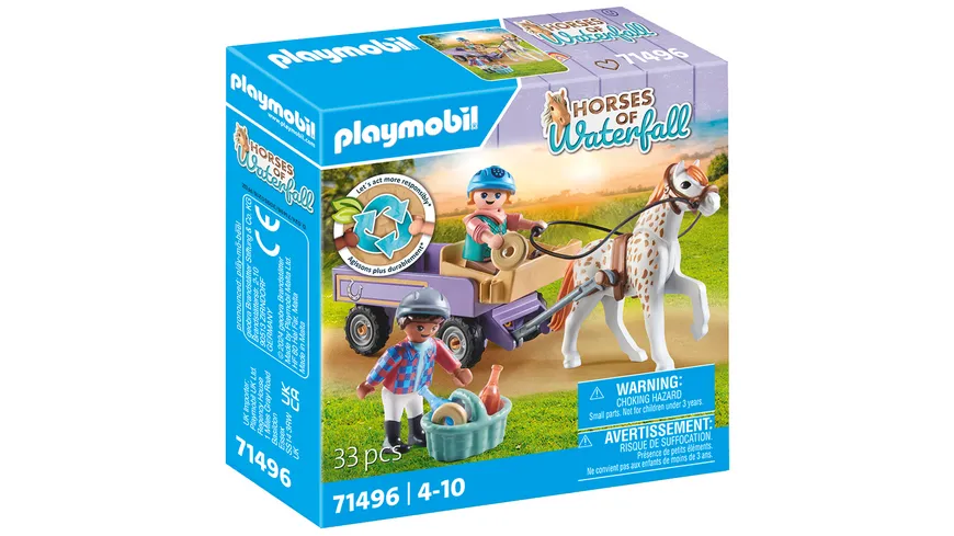 PLAYMOBIL 71496 - Horses of Waterfall - Ponykutsche