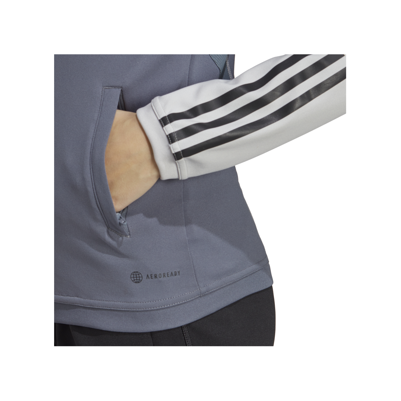 adidas Tiro 23 Competition Trainingsjacke Damen Grau Schwarz