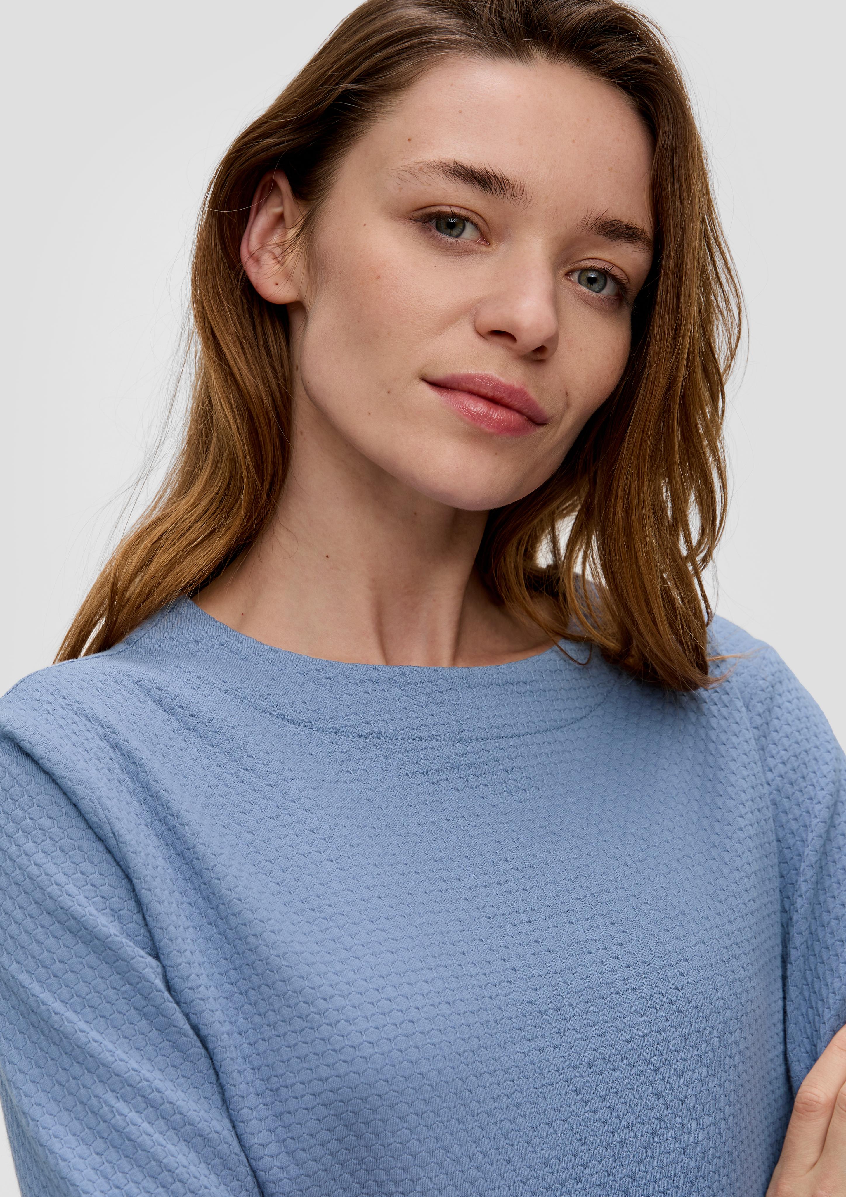 Sweatshirt mit Dobby-Struktur  2157755-5271