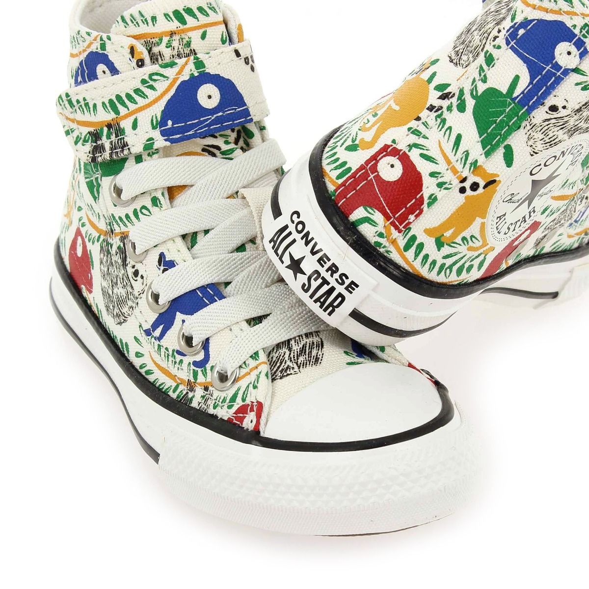 Converse  CTAS 1V VINTAGE ANIMAL PRINT - blanc multi