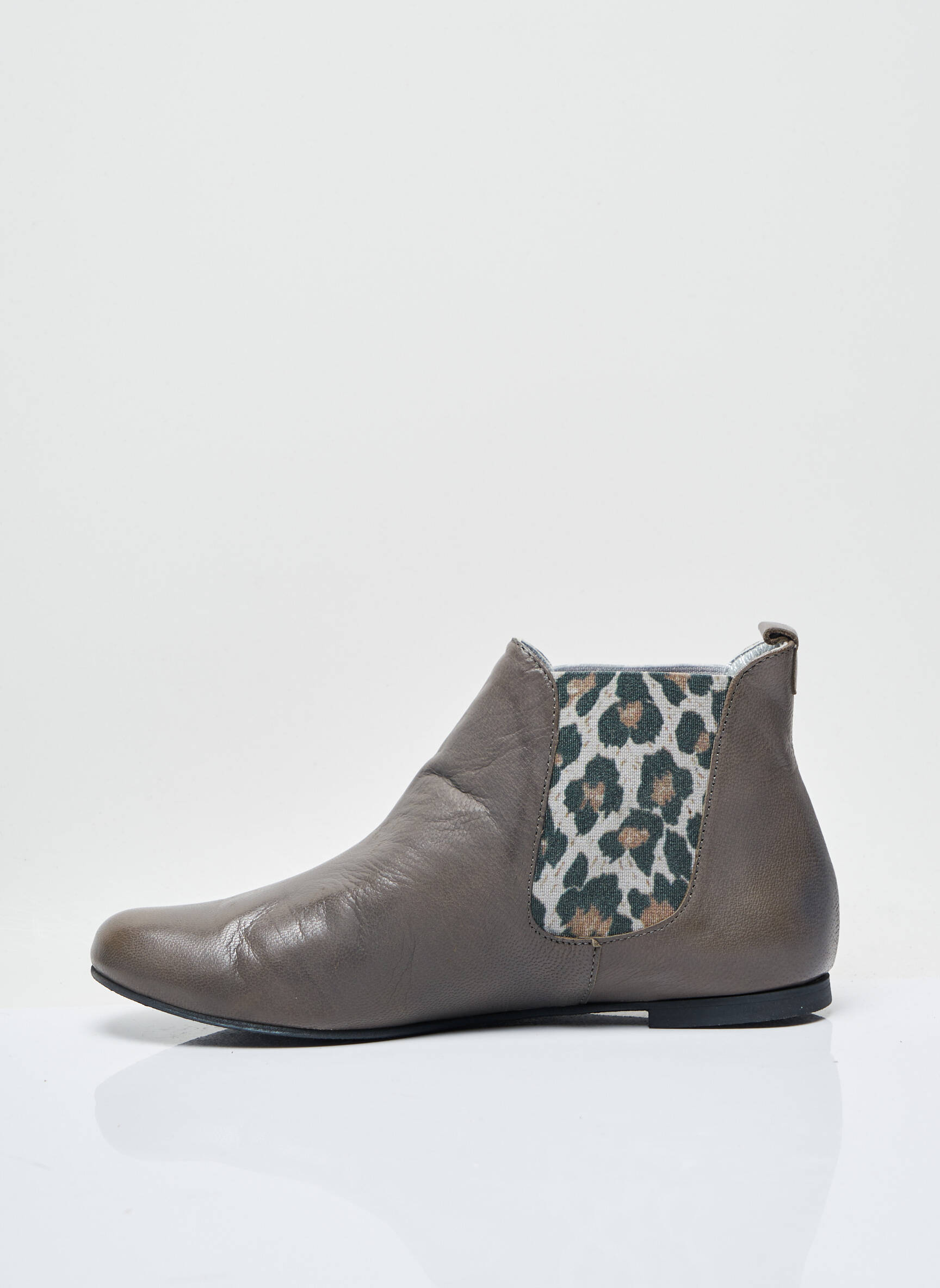 Ippon Vintage Bottines Femme couleur gris