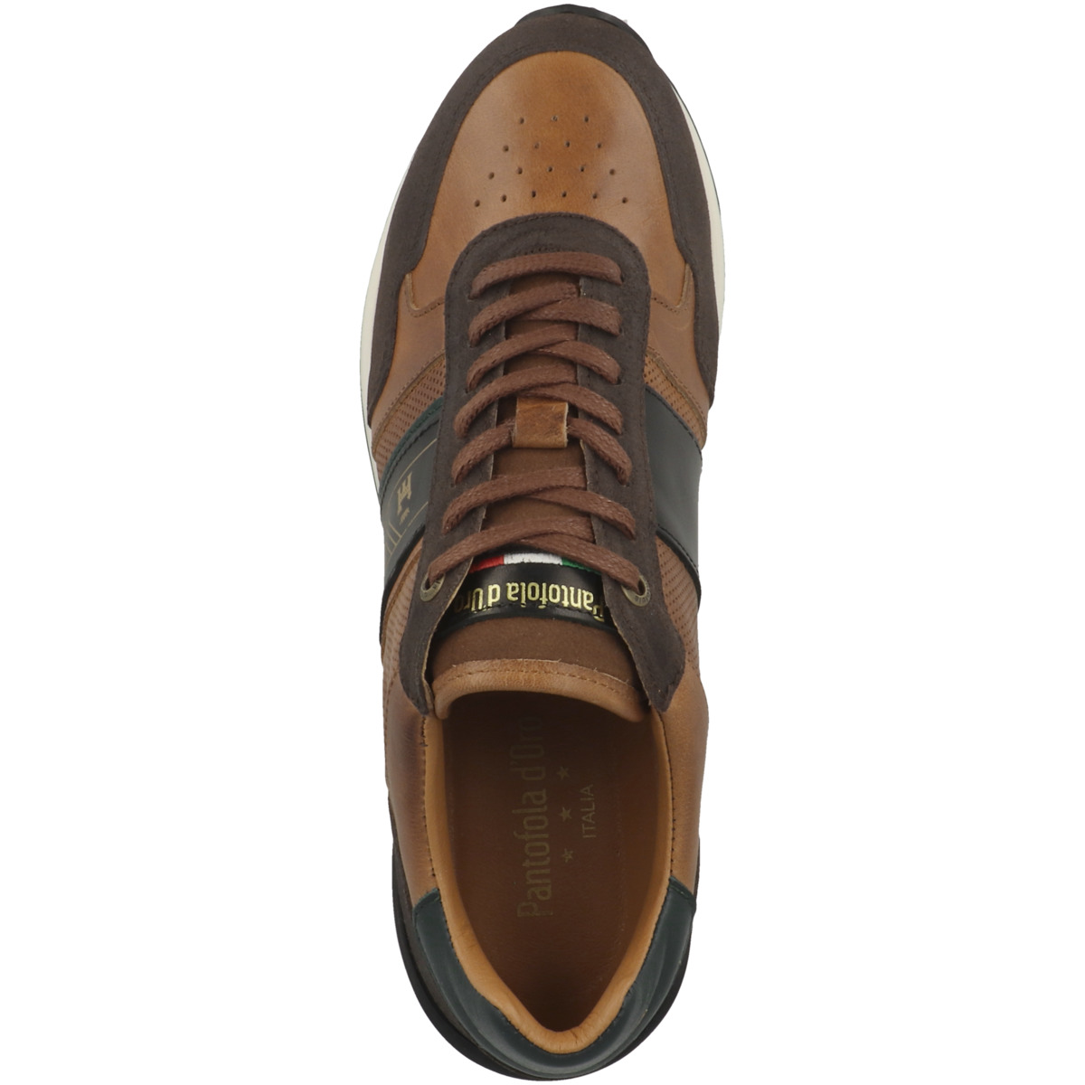 Pantofola d Oro Ponte Runner Uomo Low Sneaker Low braun