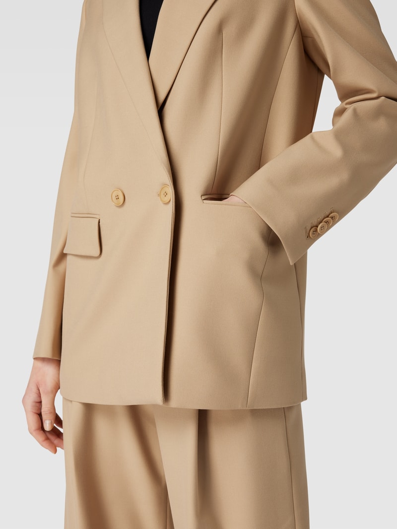 Blazer mit Pattentaschen Modell 'WARDLOW' in sand