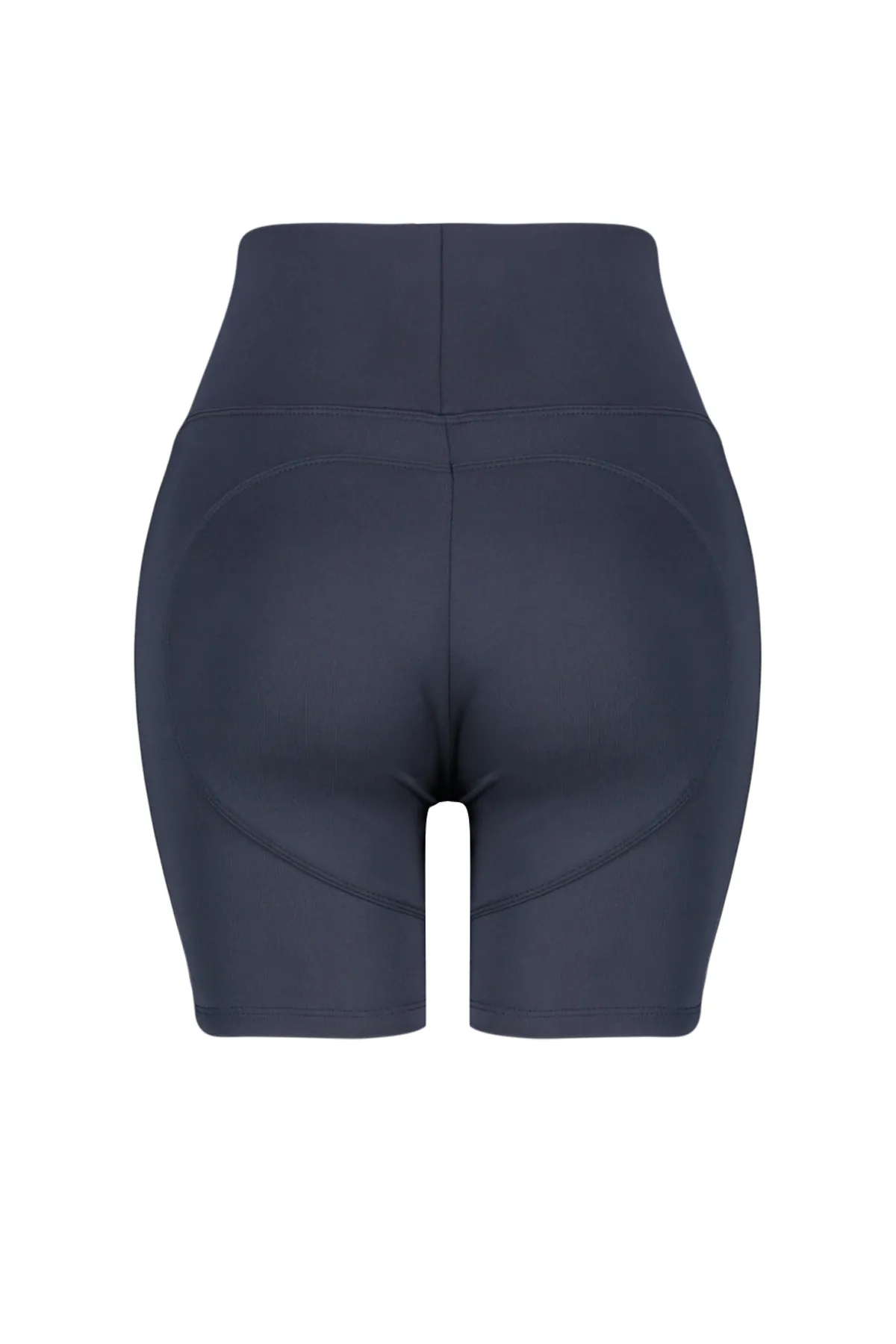 Trendyol Collection  Anthrazitfarbene, elastische Push-Up- und Extra-Paar-Strick-Sportshorts/kurze Leggings THMSS24TY00038