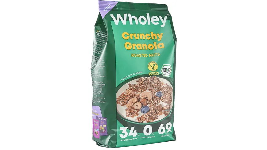 Wholey Bio Roasted Nuts Granola 300 g