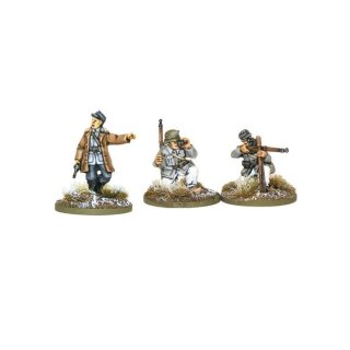 Finnish Officer & Sniper team