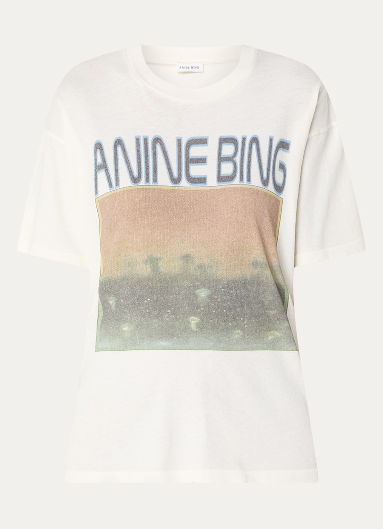 Anine Bing  Cadee T-shirt met print