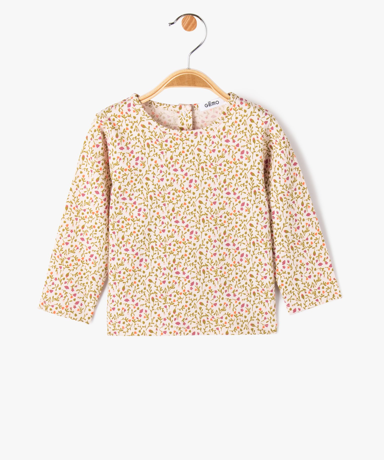 Ensemble bébé fille 2 pièces : robe + tee-shirt à manche... rose | GEMO