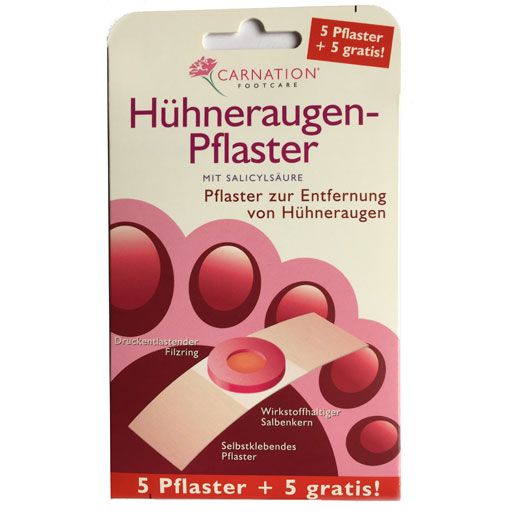 CARNATION Hühneraugen-Pflaster 5 5  10 St  Pflaster