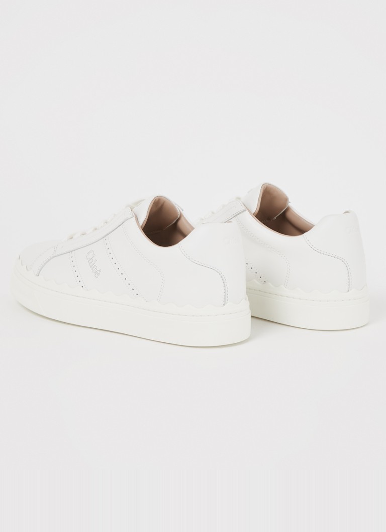 Teniși Chloé Lauren din piele de vițel