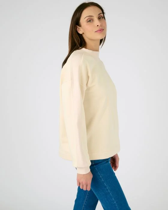 Sweat-shirt bi-matière