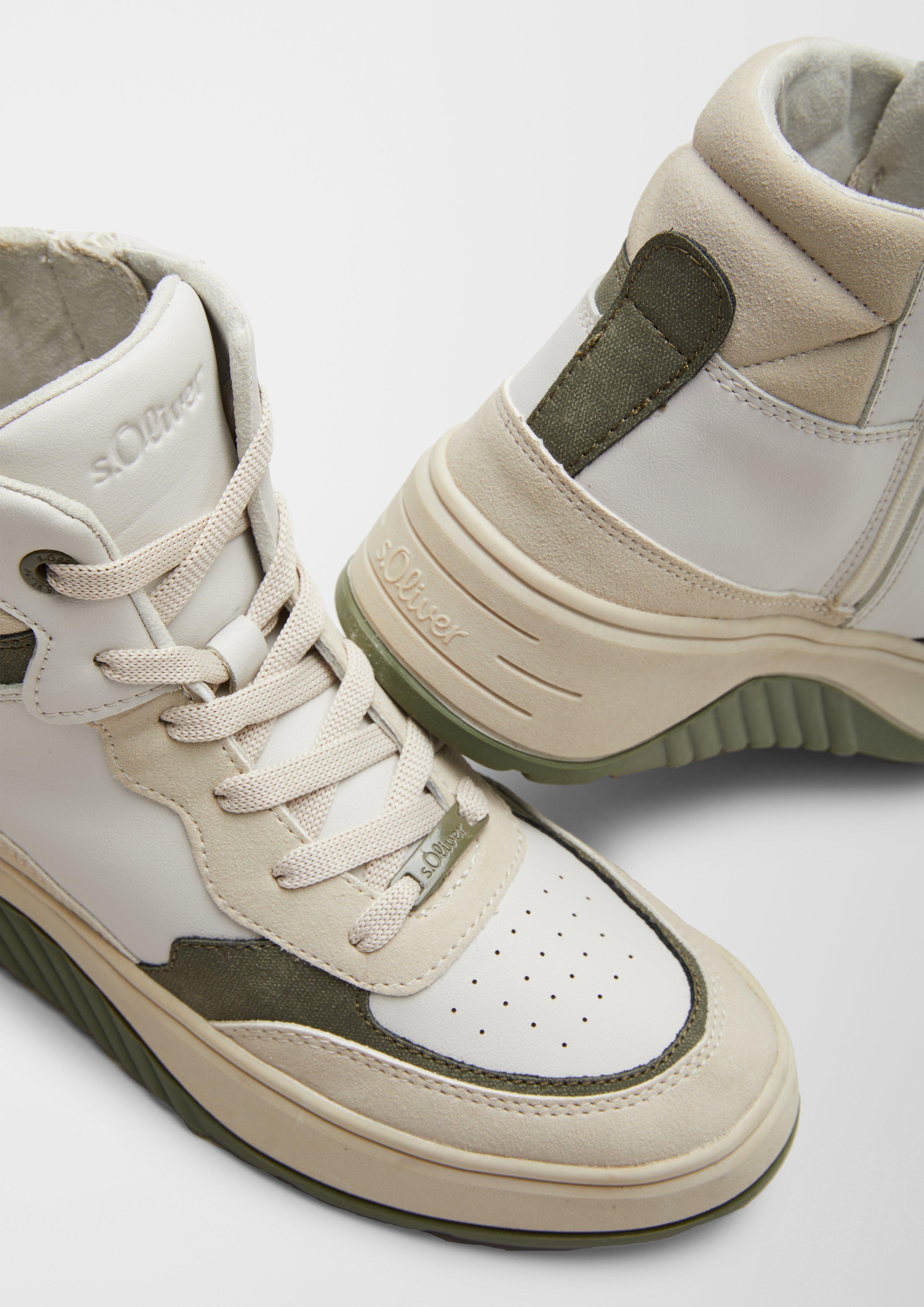 High Sneaker im Fabricmix  6006485-119