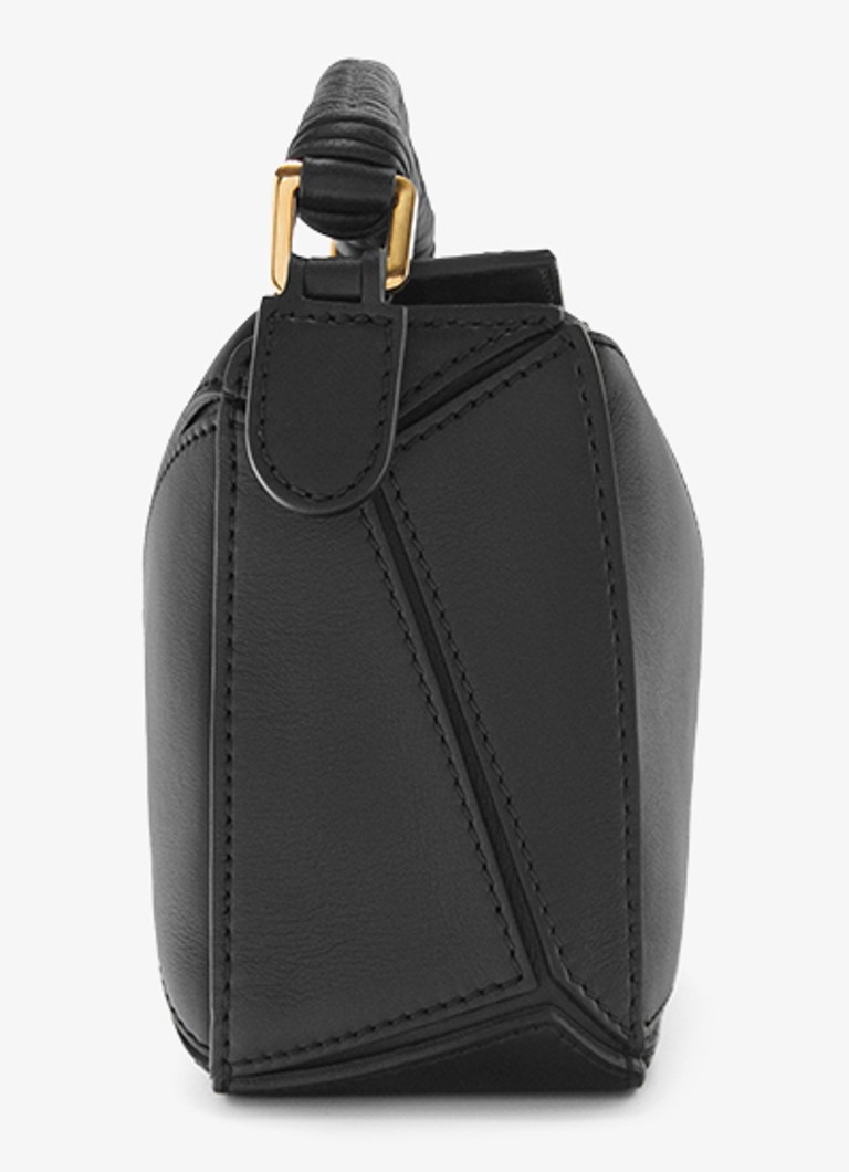 Geantă de mână LOEWE Puzzle Mini din piele de vițel
