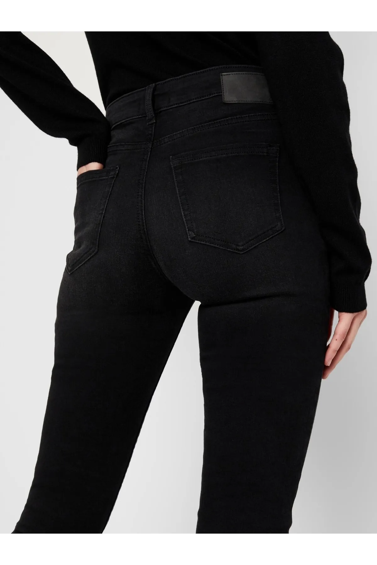 PIECES  Jeans - Schwarz - Skinny