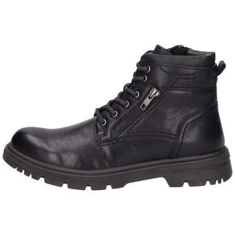 7MILES Schnürstiefelette in schwarz