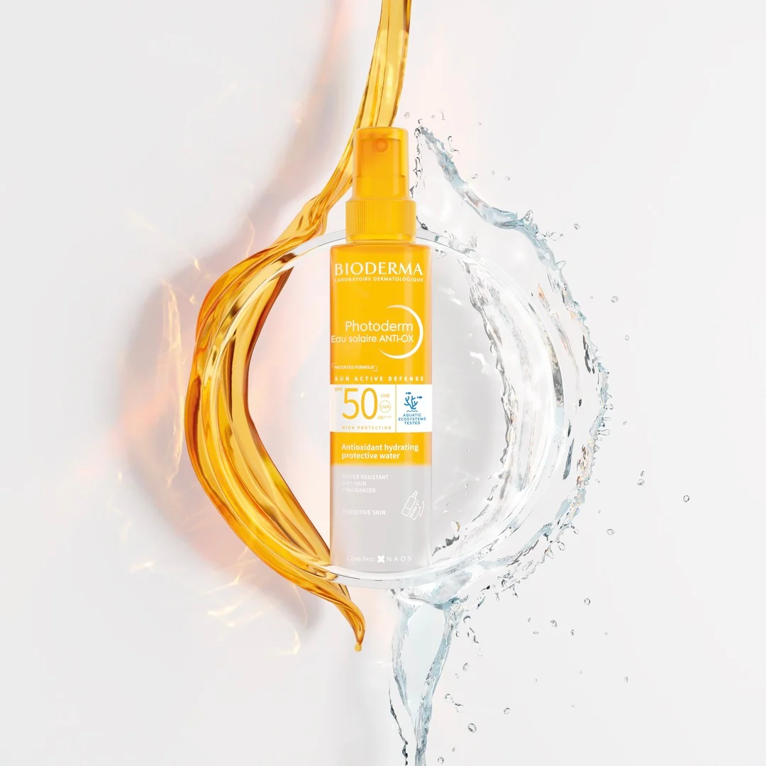 Photoderm Eau Solaire ANTI-OX SPF50 - Spray solar corporal de alta protección.