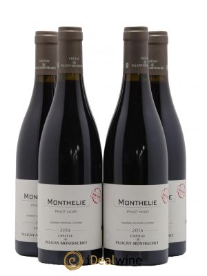 Monthélie Château de Puligny Montrachet 2016 - Lot de 4 Bouteilles