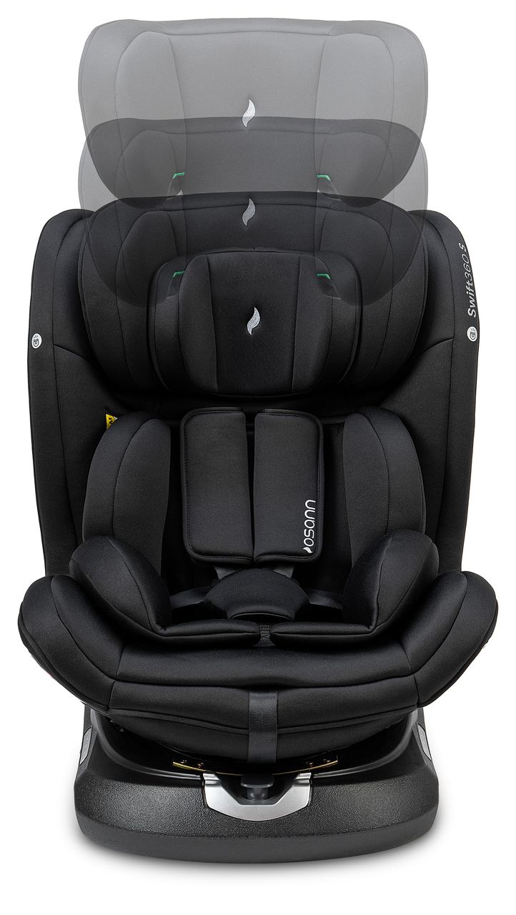 Osann Kinderautositz Swift360 S i-Size - All Black