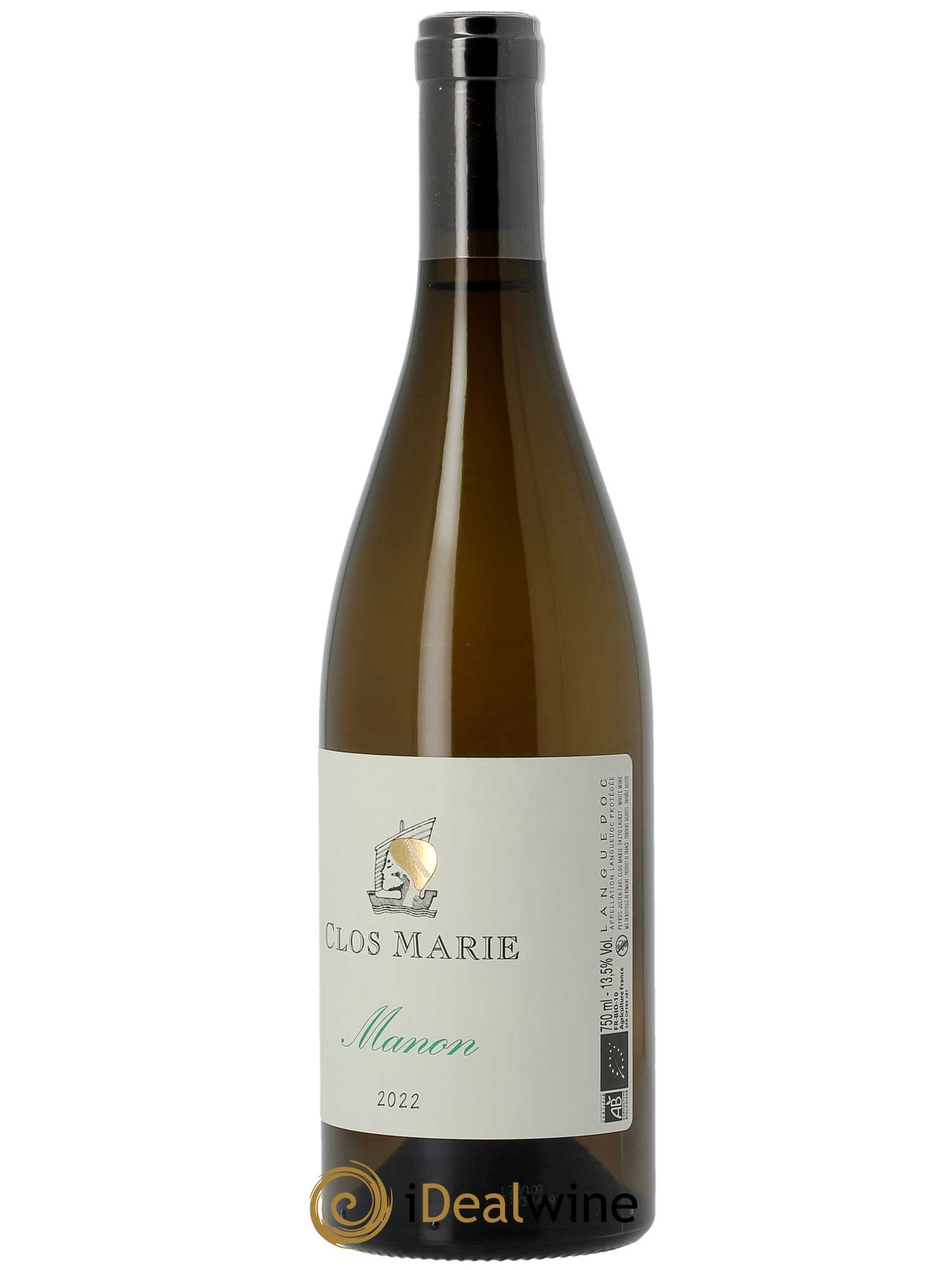 Languedoc Clos Marie Manon Christophe Peyrus et Françoise Julien  2022 - Lot de 1 Bouteille