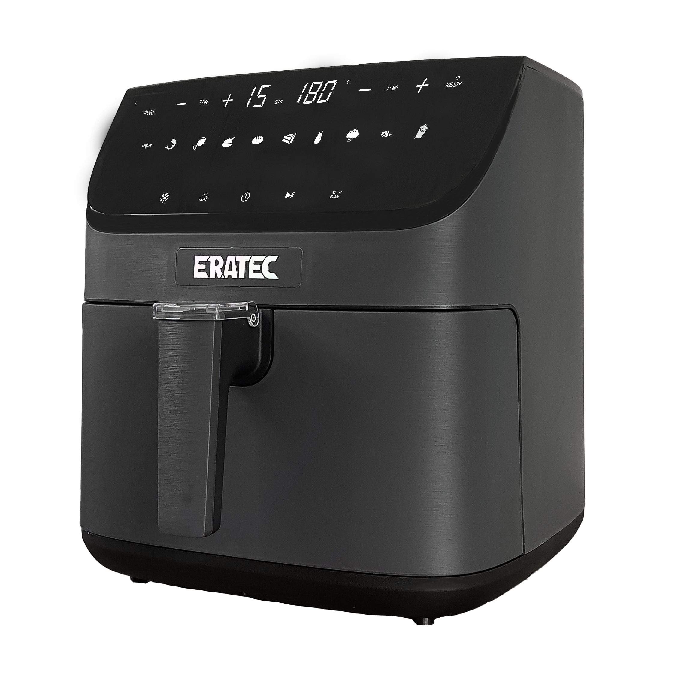 Eratec Heißluftfritteuse AF-66, 1500 W, Fassungsvermögen 6L