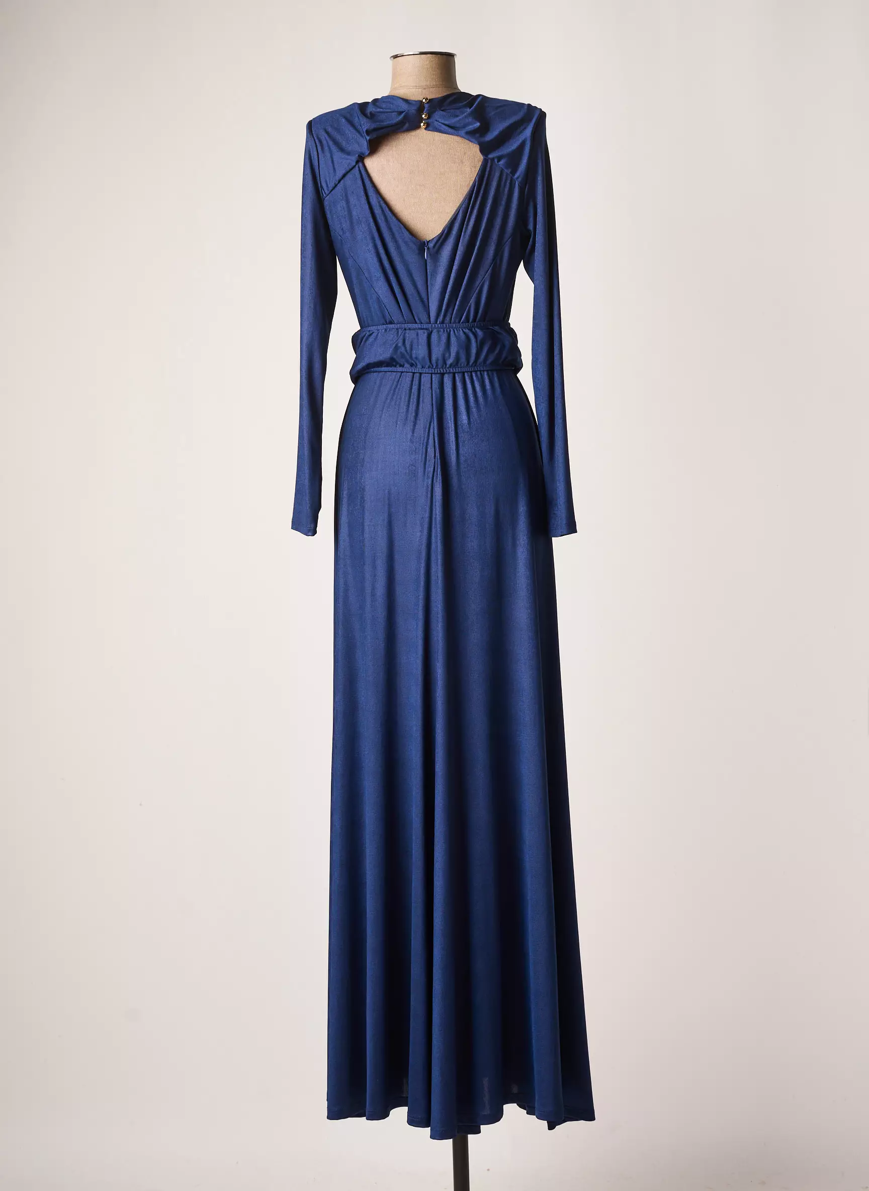 Edas Robes Longues Femme couleur bleu