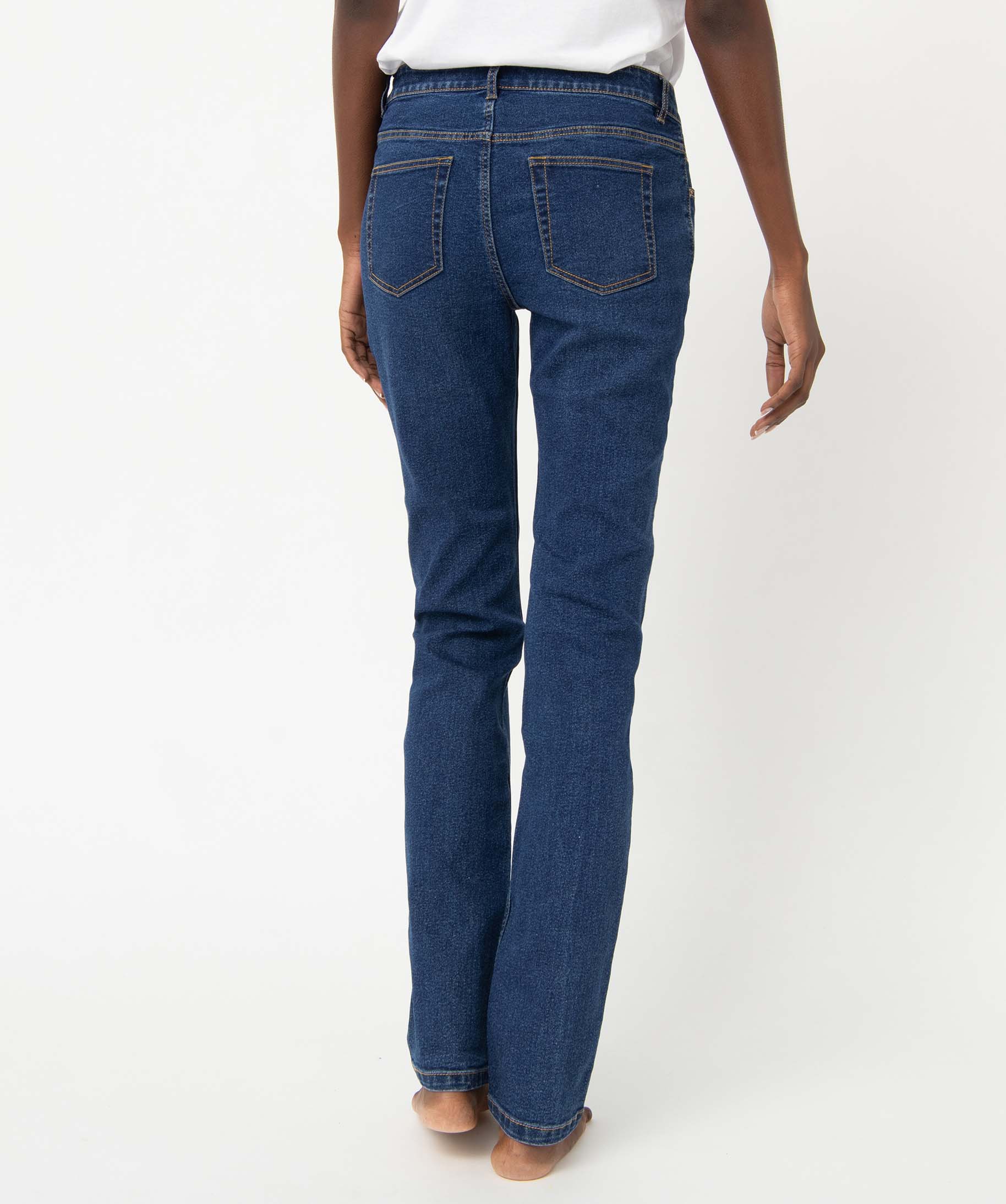 Jean femme coupe Regular stretch - L30 brut | GEMO