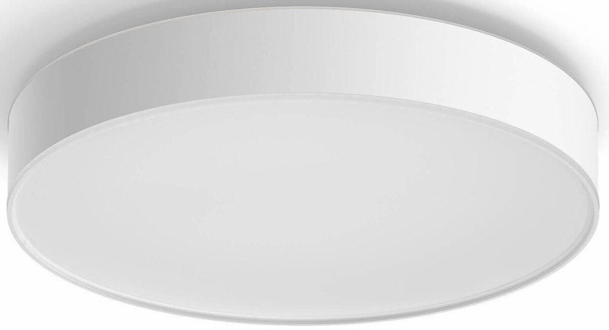 Philips Hue LED Deckenleuchte Enrave, Dimmfunktion, LED fest integriert, Warmweiß