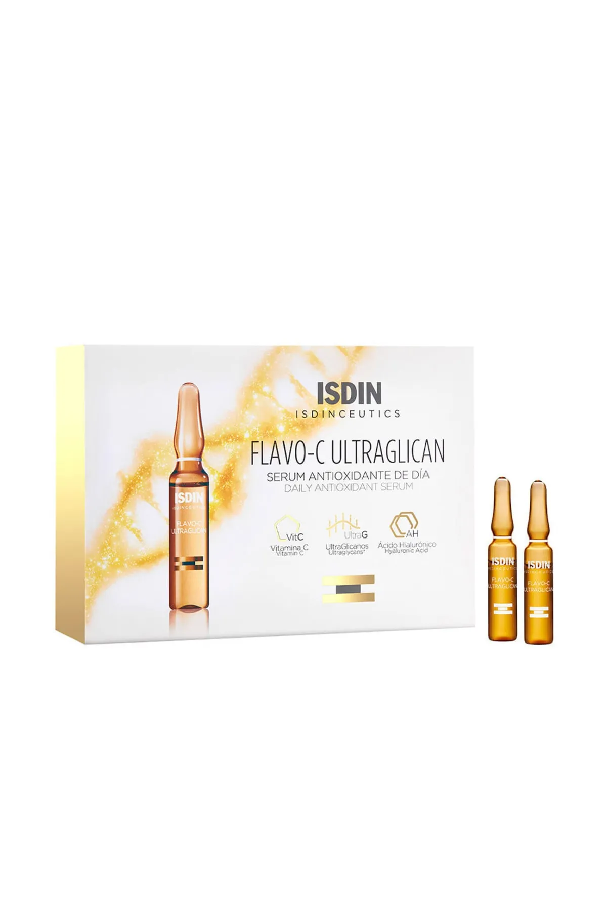 ISDIN  Isdinceutics Flavo-c Ultraglican Ampullen 30 X Isdin 2 ml