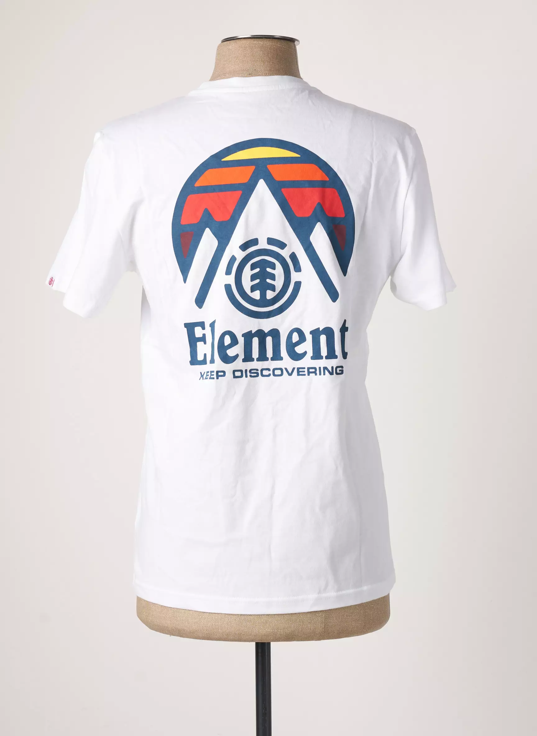 Element Tshirts Homme couleur blanc