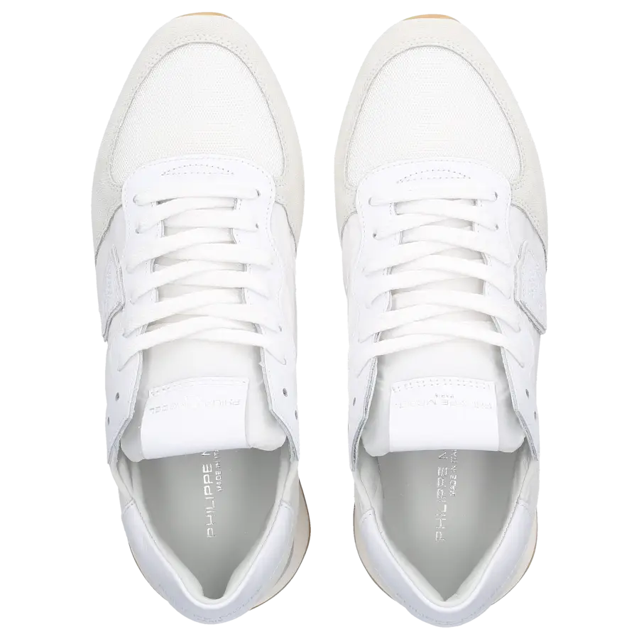 Philippe Model - Sneaker low TRPX BASIC Kalbsveloursleder - weiß