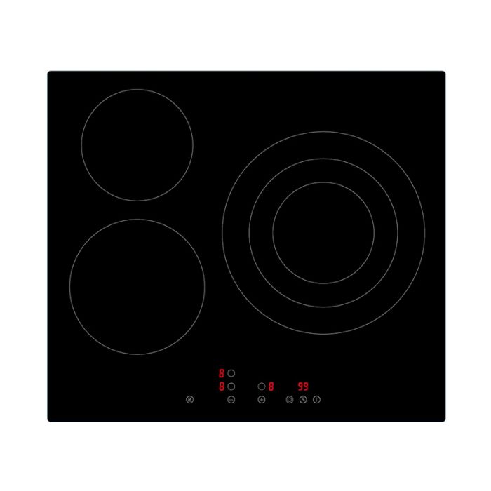 Plaque de cuisson vitrocéramique VALBERG VH 3 T 342C