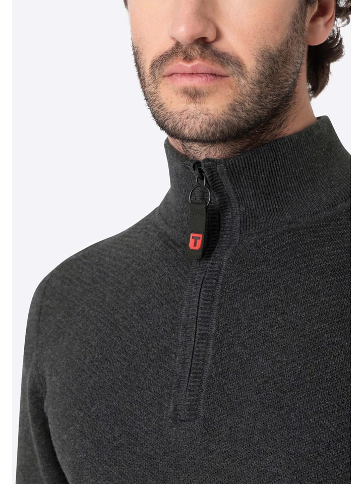 Timezone Pullover in Anthrazit günstig kaufen