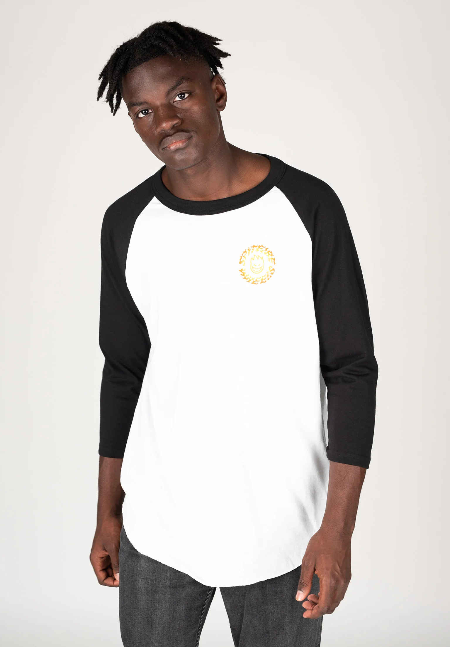 Torched Script 3/4 Sleeve