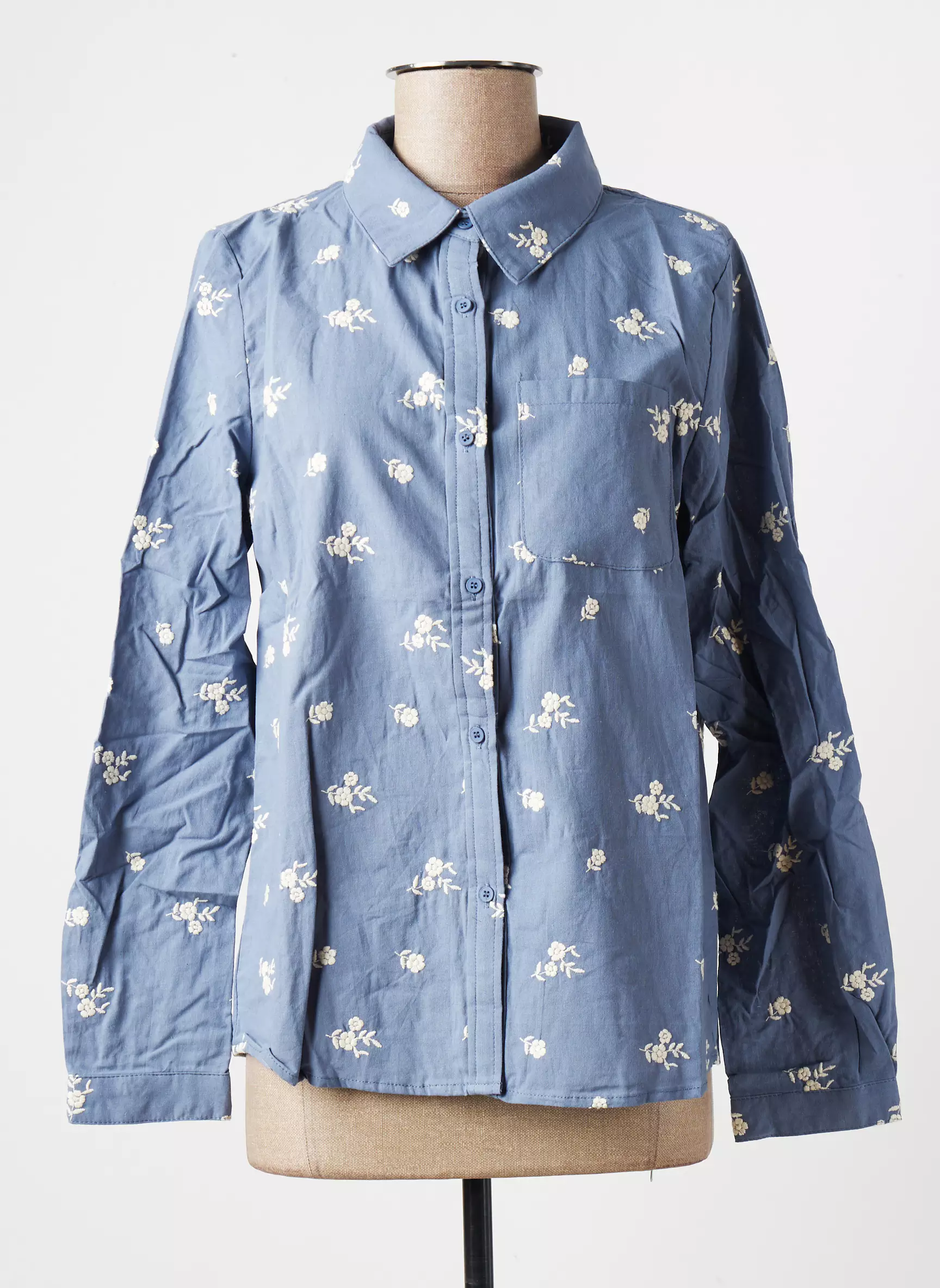 Andy Lucy Chemisiers Femme couleur bleu