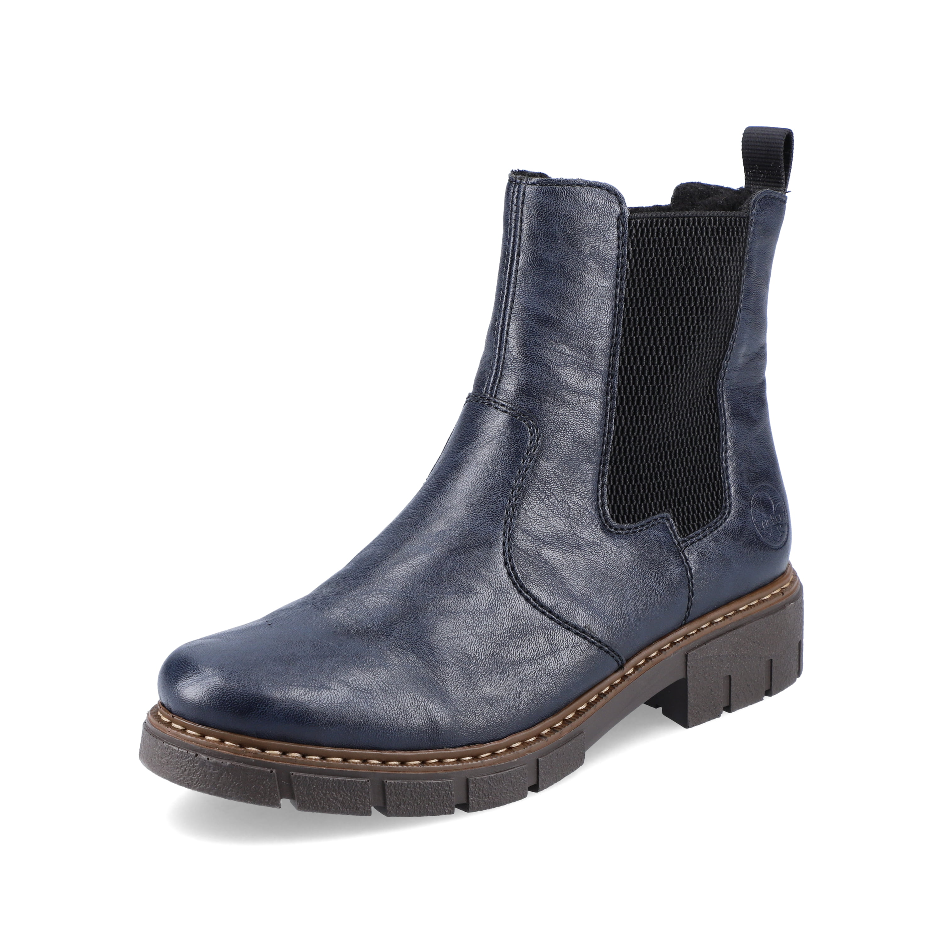 Rieker Damen Chelsea Boots schieferblau