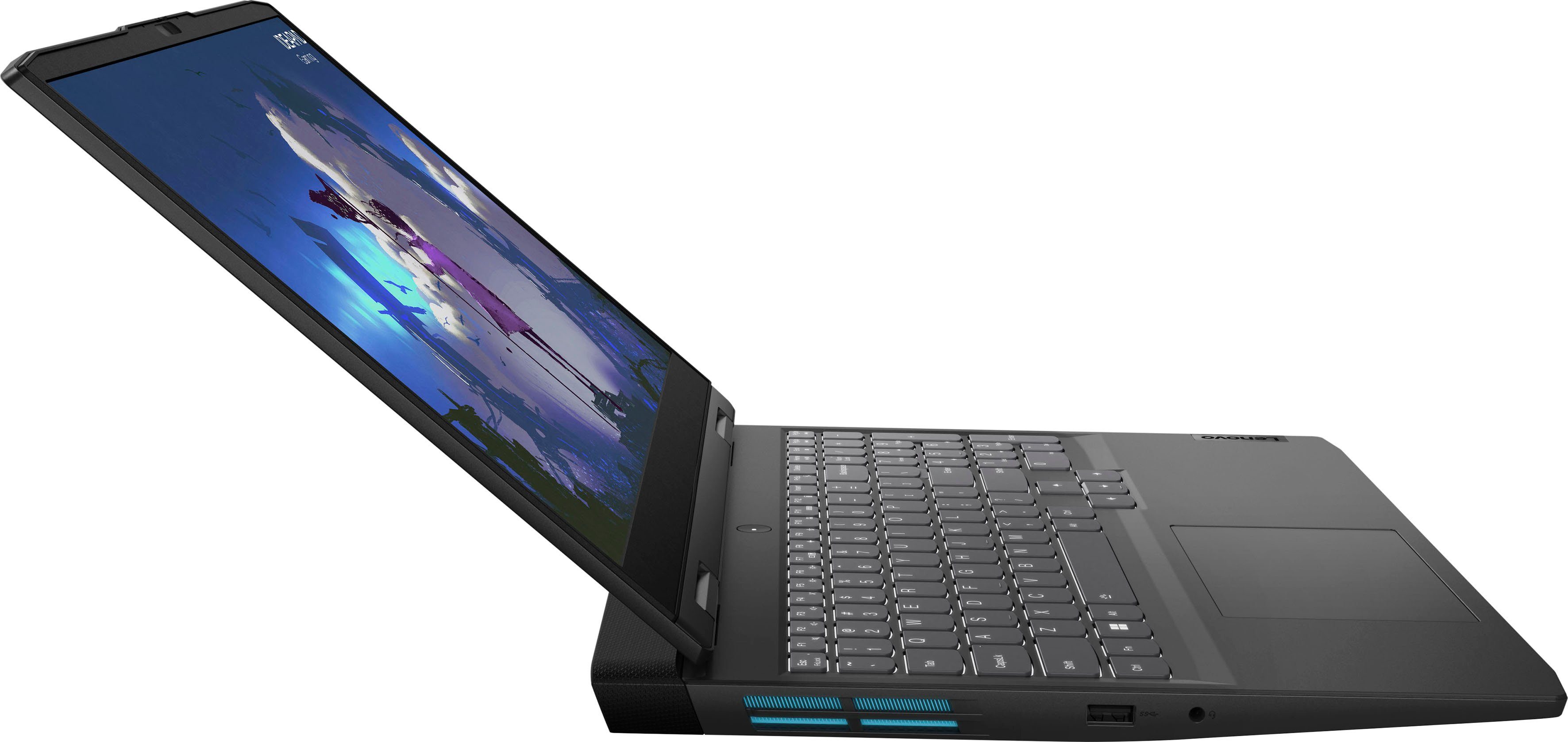 Lenovo IdeaPad Gaming 3 15IAH7 Gaming-Notebook (39,62 cm/15,6 Zoll, Intel Core i5 12450H, GeForce RTX 3050, 512 GB SSD, 3 Monate kostenlos Lenovo Premium Care)