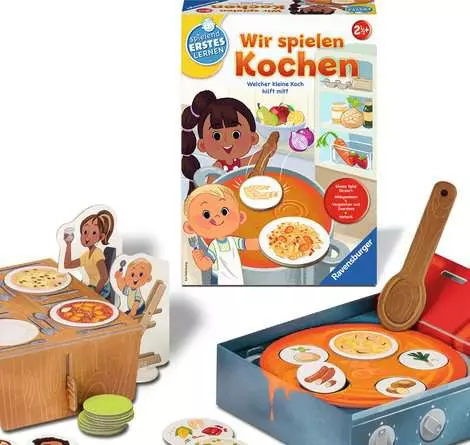 Wir spielen Kochen - Kinderspiel ab 2.5 Jahren