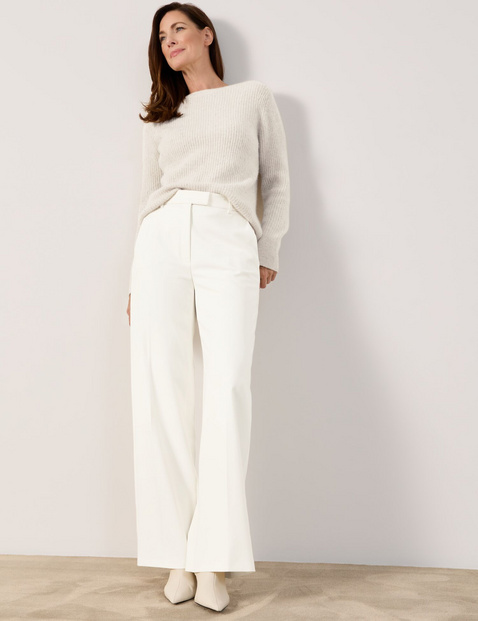 Elegante Hose mit weitem Bein