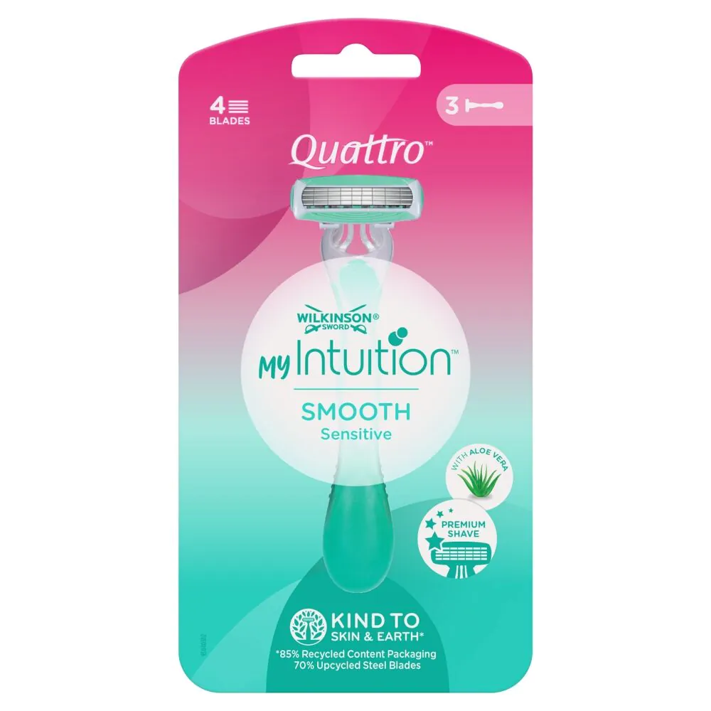 Ξυράφι Wilkinson Quattro για ευαίσθητες γυναίκες