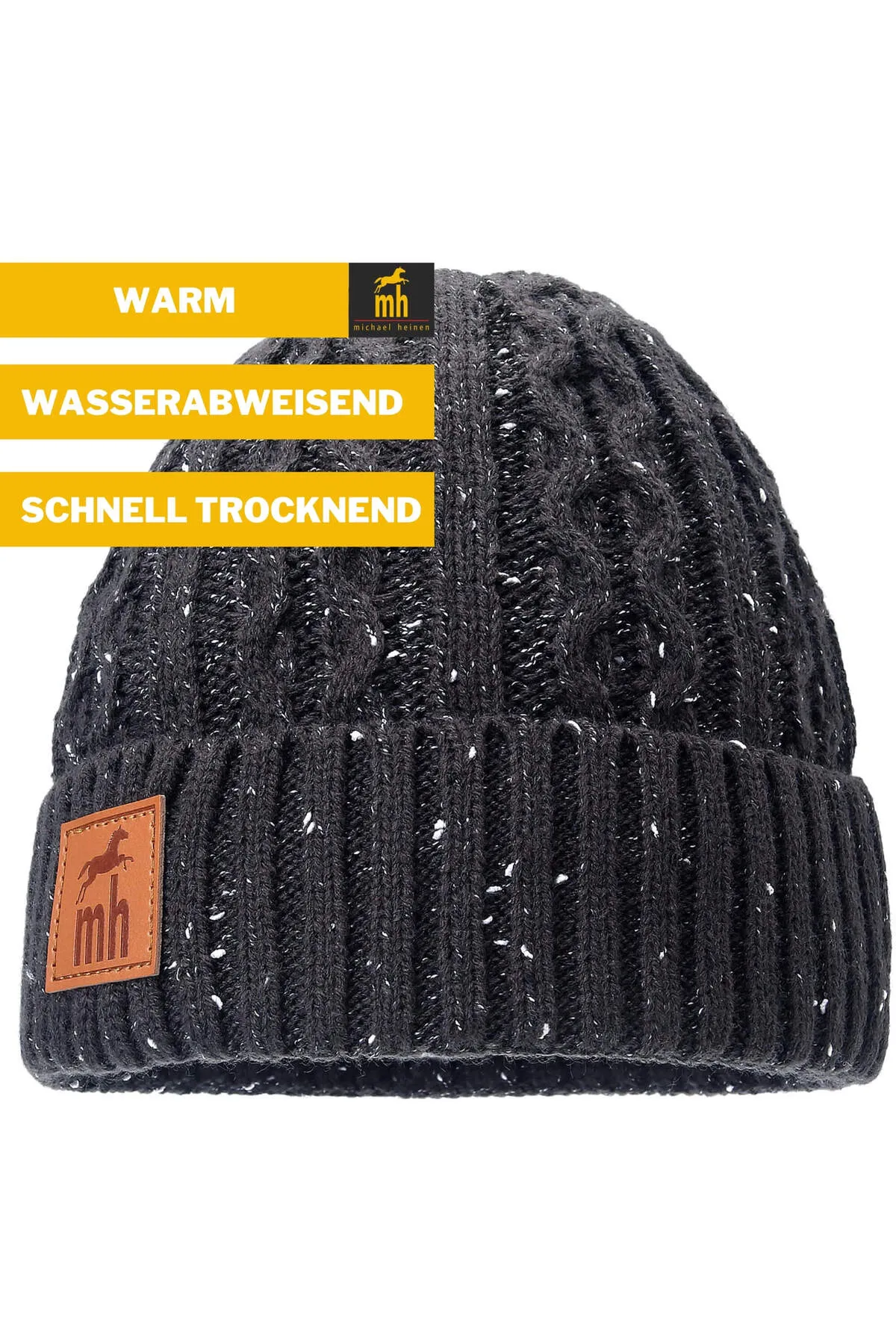 Michael Heinen  Wintermütze warm, modisch und kuschelig