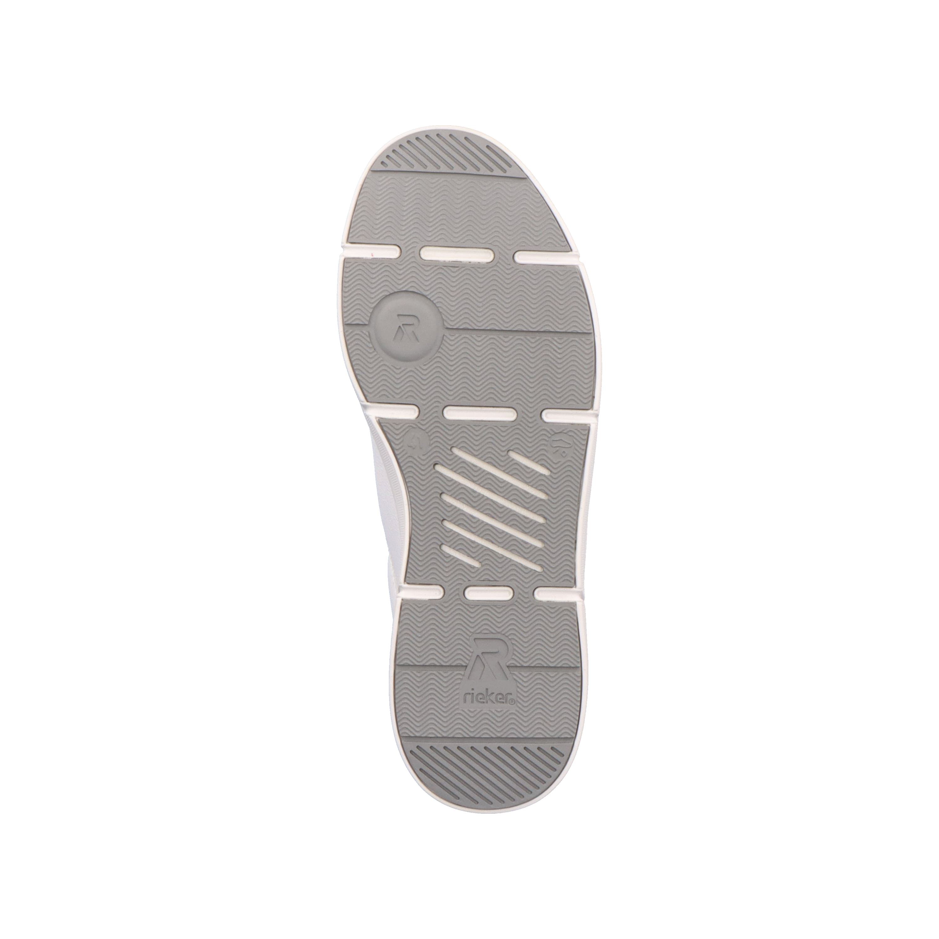 Rieker Herren Sneaker Low frost white