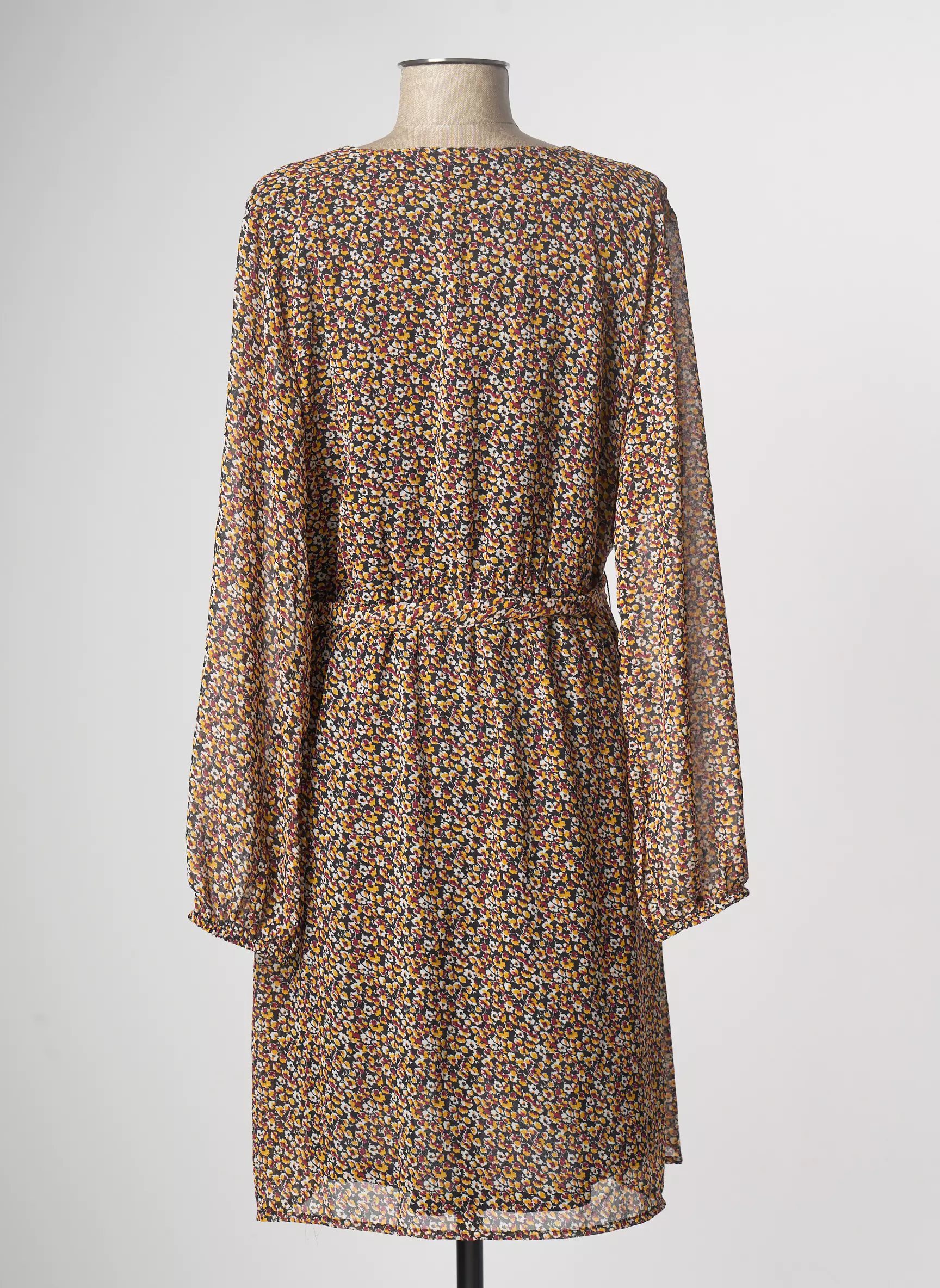 Only Robes Mi Longues Femme couleur noir
