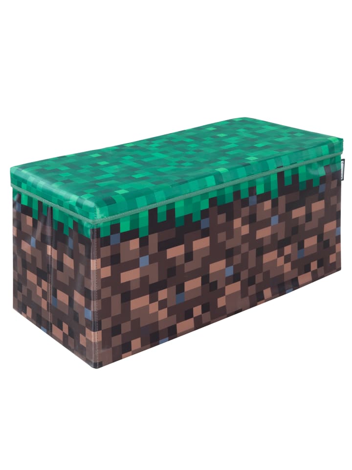 Minecraft Minecraft Sitz- und Aufbewahrungsbox, Grasblock günstig kaufen onesize