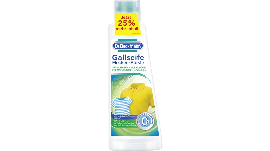 Dr. Beckmann Gallseife Flecken-Bürste 250 ml