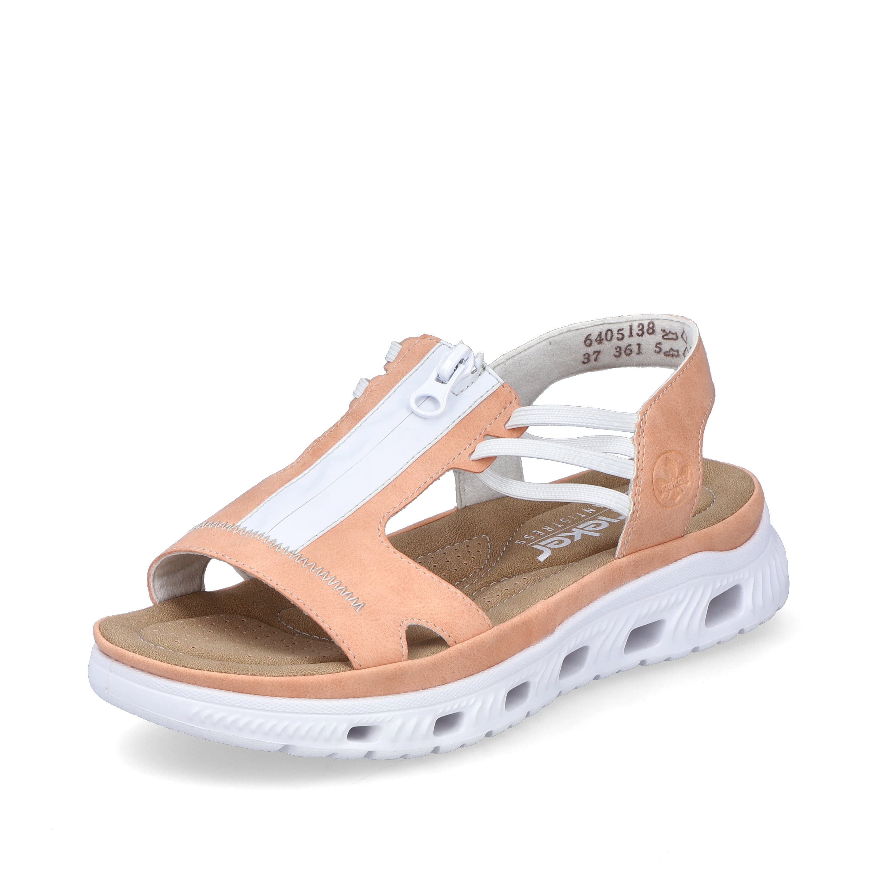 Rieker Damen Trekkingsandalen pastellorange