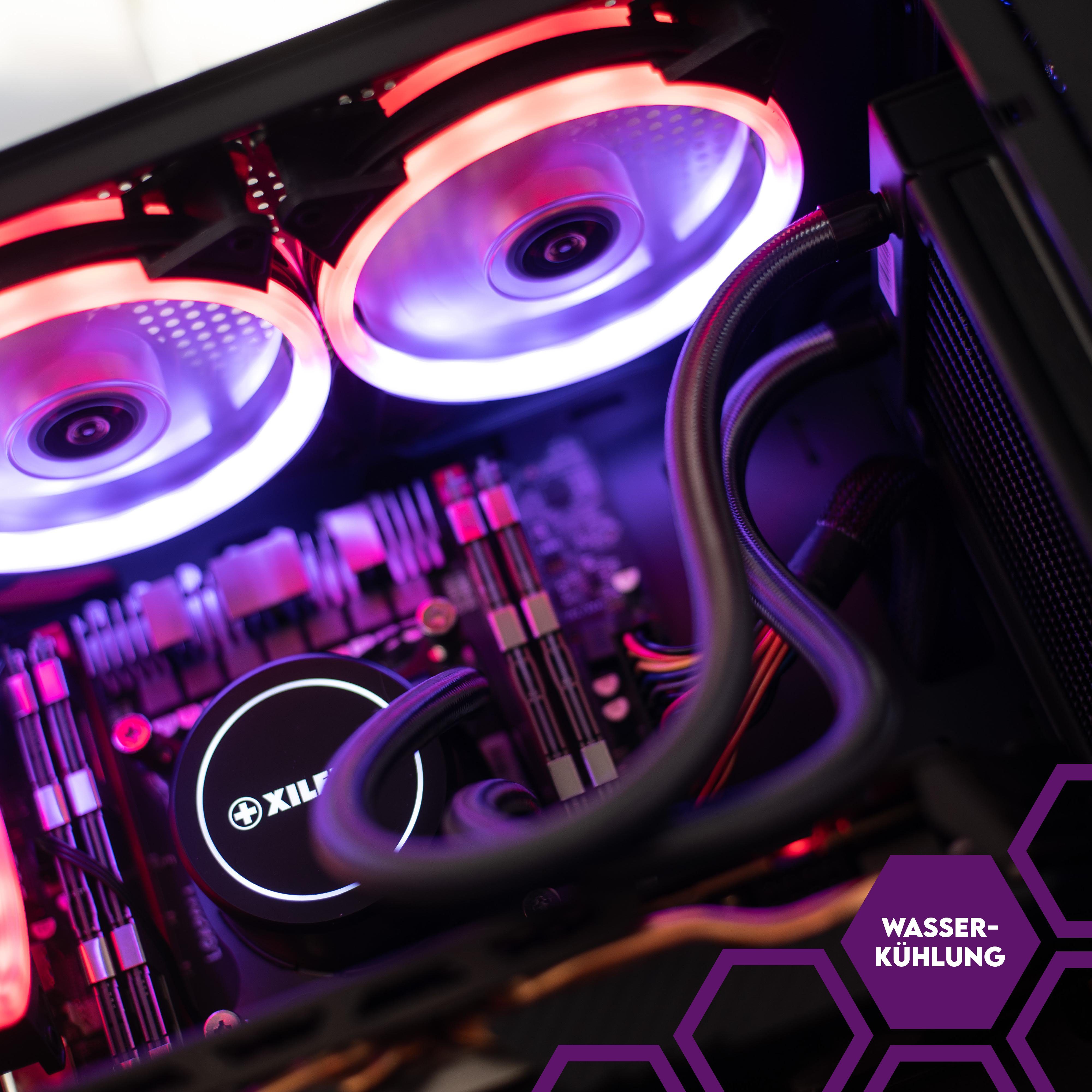 Inter-Tech Gaming PC NVIDIA RTX i7 4.2GHz Wasserkühlung RGB 32GB RAM 6TB HDD Gaming-PC (Intel Core i7 Intel Core i7 920, Wählbar aus: NVIDIA GTX 1060/ 1070/ RTX 2070/ RTX 4060, 0. 32GB RAM, 500GB SSD, Ohne HDD GB RAM, Wasserkühlung, Wasserkühlung, RG