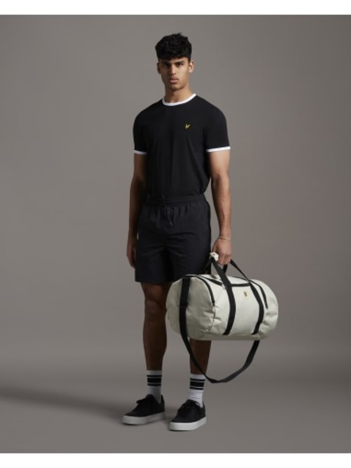 Lyle & Scott Badeshorts in Schwarz günstig kaufen