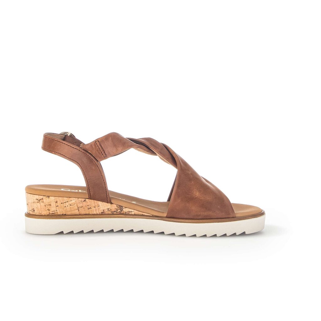 Gabor comfort Keilsandalette braun