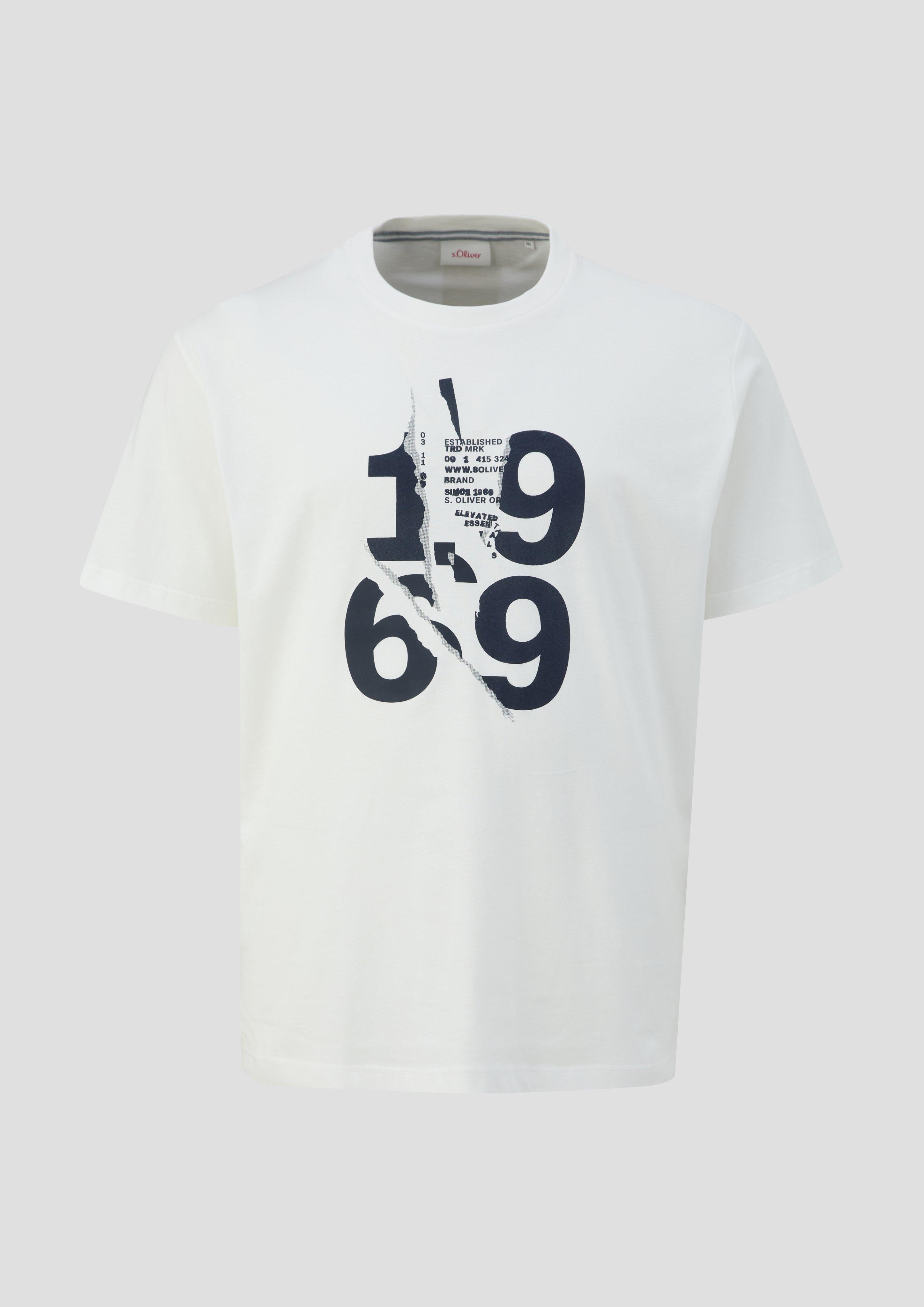 T-Shirt mit Frontprint  2143392-01D2