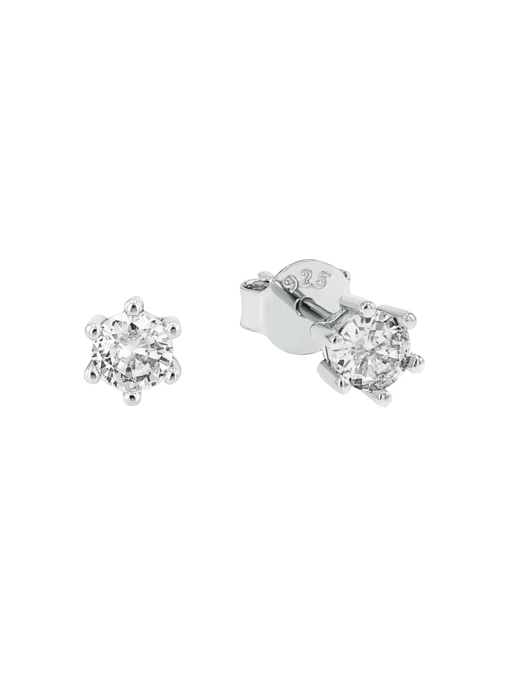 Amor Ohrstecker Silber 925, rhodiniert in Silber günstig kaufen onesize